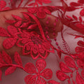 Spring Summer Classic Embroidered Wedding Dress Embroidered Lace Fabric