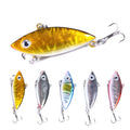 Wholesale VI043 4cm 2.7g Artificial Hard Plastic Vibration Baits Mini VIB Fishing Lures with Reflection Coating