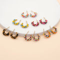 Go2boho Colorful Mixed Bead Earrings for Women Boho Handmade Jewelry New in Summer Fashion Y2k Accessories