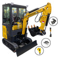 Best Price Chinese New bagger mini  small digger crawler excavator 1ton  for sale