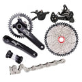 ZTTO 12 Speed 11-50T HG Groupset Kit 1x12 Shifter Derailleur Chain and 170mm Crankset for Mountain Bikes Bicycle Freewheel