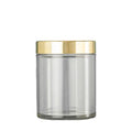 Transparent Round Shape Various Volume Moisturizing Cream Jars Hairmask Containers Body Scrub Jars