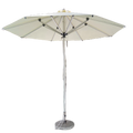 Garden Beach Mid Pole Umbrella Pool  Sun Brella Personalizado rainbow Color Beach Umbrella Parasol Umbrellas Base