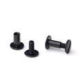 Titanium Leather Hardware for Wood Small Screws for Belt Buckle  6mm Black Chicago Screw 1/4 Shenzhen Huakl Screws for Skates
