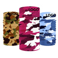 Custom Designed Cooling Ice Silk Seamless Polyester Fashion Neck Gaiter Multifunction Headband Multicolor Washable Outdoor Daily