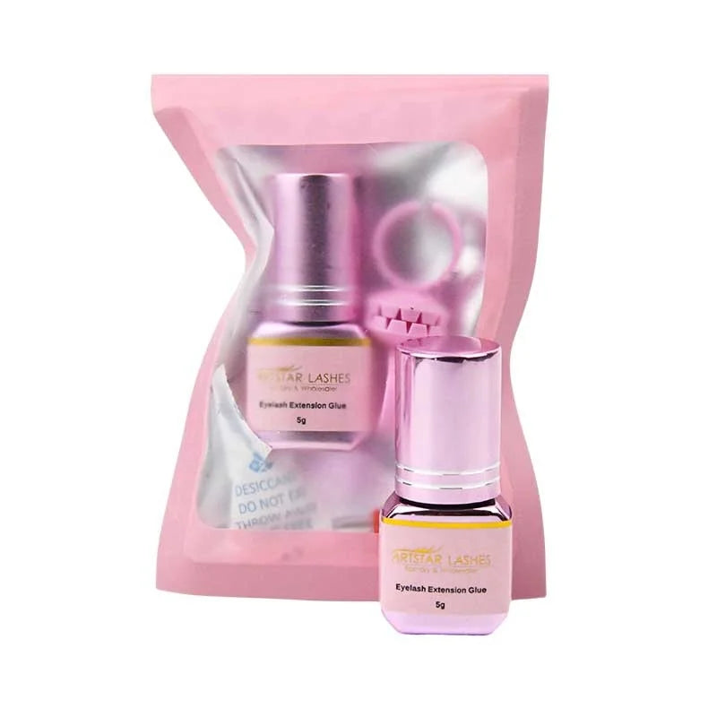 Private Label 5ml  Non-irritant    Professional 0.5 Second Dry Eyelash Extensions Glue Low Fume Latex Free Lash Glue