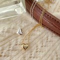 925 Sterling Silver Heart Pendant Necklace for Women for Engagement Party Anniversary