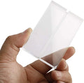Wholesale Acrylic Desktop Business Card Table Number Holder Stand V Shape Office Desk Name Plate Sign Holder Clear Stand