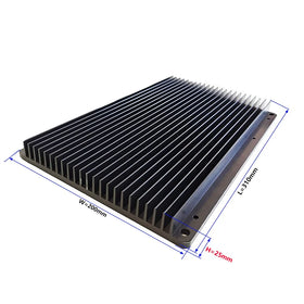 LM301H QB648 Aluminum Heat Sink With Base Board Thickness 6.5mm