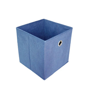 RTS 27*28*27cm Non-woven Fabric Organizer Square Cube Foldable Storage Box