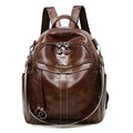 2022 New Design Backpack Women's Fashion Pu Leather Backpack Luxury Large Capacity Travel Bag