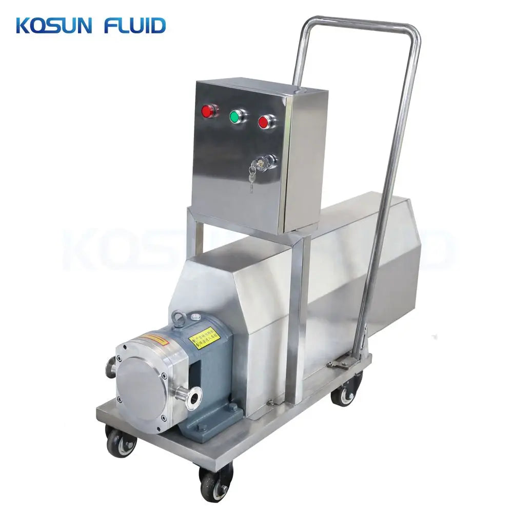 High Viscosity Gear Fluid Transfer Transfer Rotary Lobe Pump