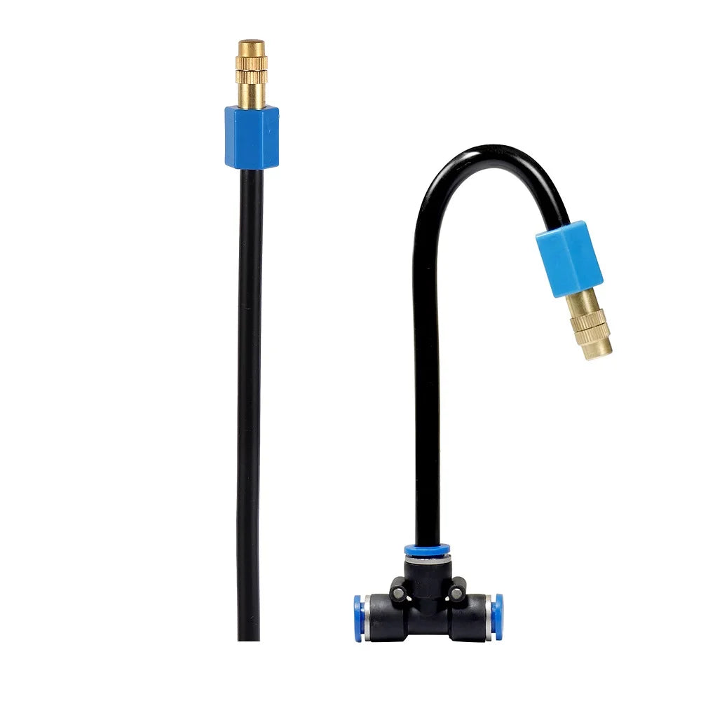 Free Bend Atomized Nozzle Misting Sprinkler Watering Fog Mist Spray Nozzle for Cooling Humidification Landscaping