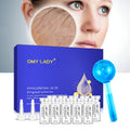 Face Massager Anti Aging Wrinkle Firming Brightening Skin Care Hyaluronic Acid and Vitamin E Face 2.5% Retinol Serum