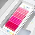 New Arrival Lash Supplies Wholesale Color Lash Extension Lash Trays Colored Individual Eyelash Extensions