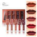 Custom Logo 5 Colors Matte Lipstick Set Long Lasting Lipstick Waterproof OEM Makeup Private Label