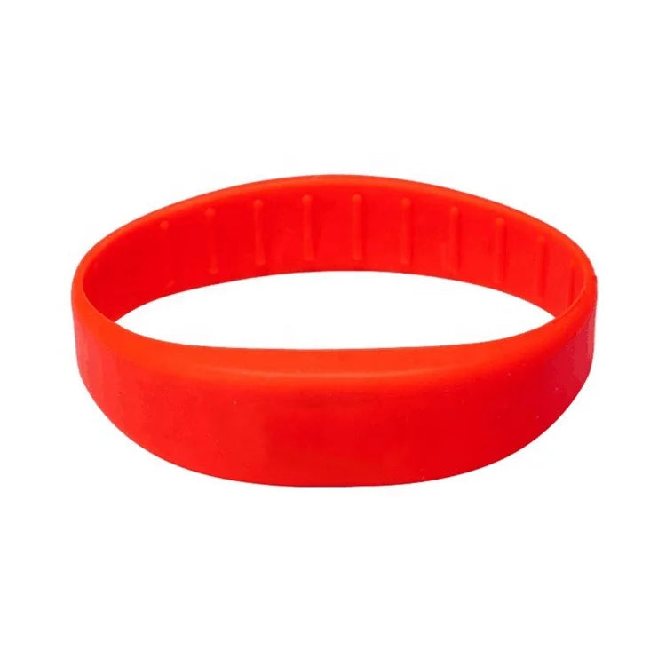Hot Selling 13.56mhz F08 Access Control Card Rfid Bracelet Rfid Silicone Wristband