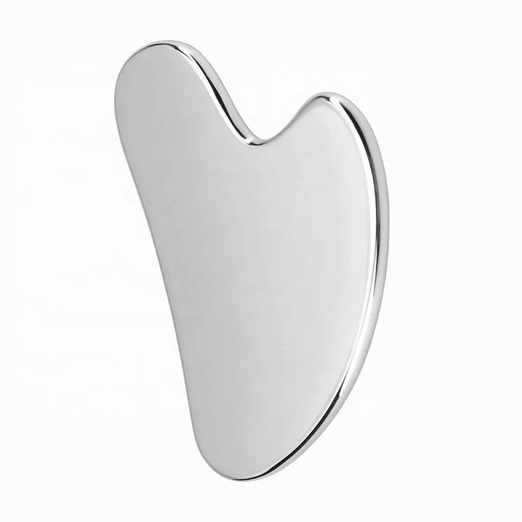 Wholesale Metal Guasha Massage Tool Face Body Blood Circulation Stainless Steel Gua Sha Scraper