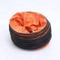 Industrial Black/White/Gray Color Flame Retardant PVC Insulated Portable Telescopic Ventilation Flexible Ducting Hose for School