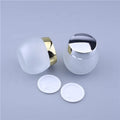 Customized Cosmetic Glass Cream Jar 120g Frosted Transparent Glass Jars Bottles Cosmetic Glass Cream Jar in Stock