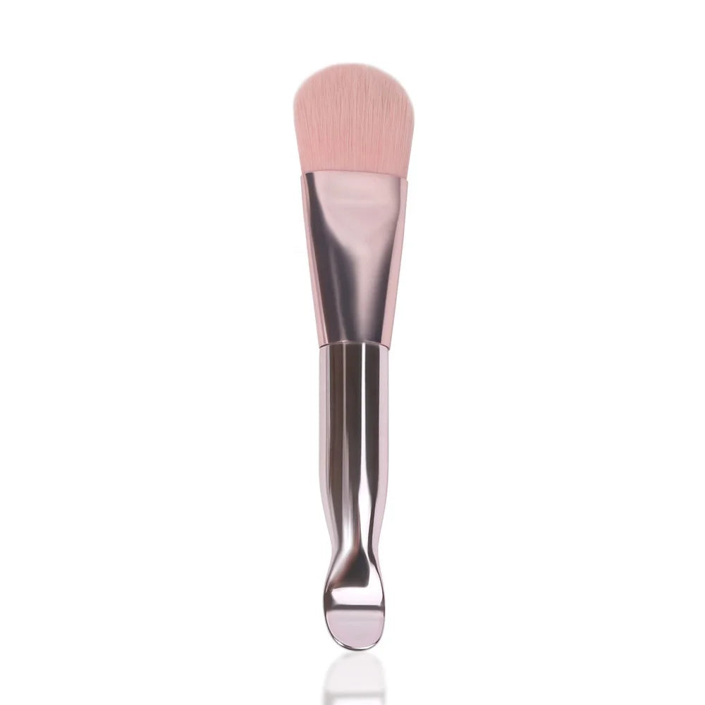 Premium Pink Vegan Professional Mask Make Multifunctional Personalised Custom Logo Synthetic Hair for Face Single Custom Logo