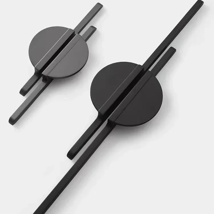 JAYA Semicircle Cabinet Handles Drawer Pulls Gold Black Kitchen Cabinet Handles Wardrobe Handle Dresser Pulls Knobs Door Knob