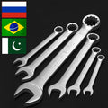 Professional Organizer Rack Size Open Tool Small Torque Thin 6-32mm Combination Ratchet Wrench
