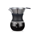 Borosilicate Glass Coffee Dripper Brewer & Glass Coffee Pot High Heat Resistant Decanter Pour Over Coffee Maker