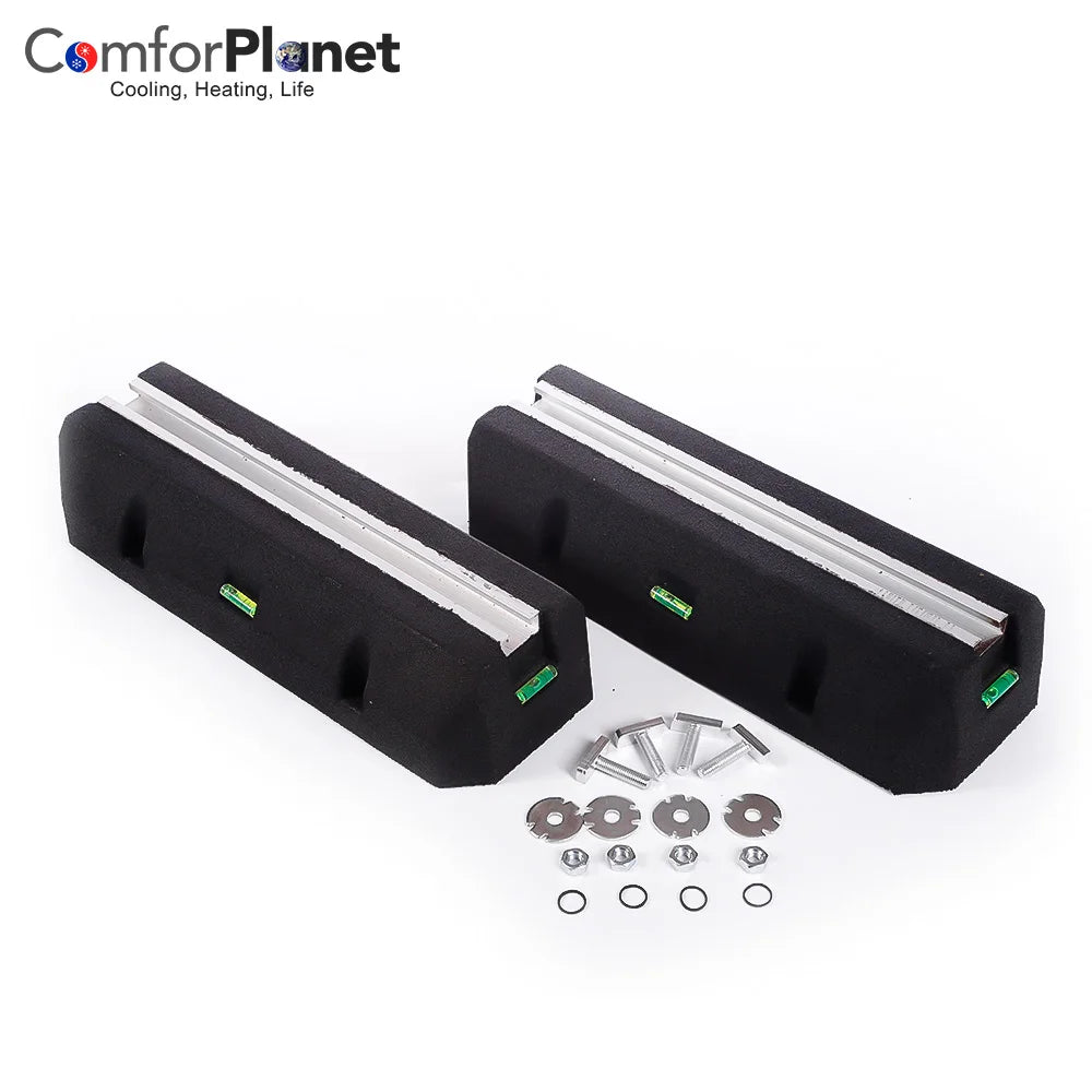 Refrigeration Big Foot Fix-It-Foot Big Foot Support Mounting Feet Rubber Feet for Air Conditioner Support Multi Foot Hardware