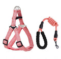 Adjustable Buckle Heavy Duty Easy Walking Pet Dog Harness Vest and Leash