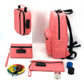 Custom Carbon Lined Lockable Smellproof Hemp Backwoods Backpack 3d Print Smell Proof Book Bag