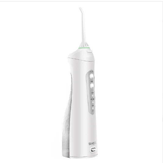 SINBOL Portable Cordless Water Flosser  IPX7 Waterproof 30-Day Battery 1400Pulses/min 300ml Tank
