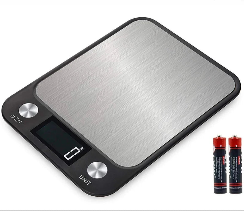 Hot Selling Stainless Steel Platform Electronic Weighing Multi-Unit CE Certified Battery AAA Portable Smart Kitchen Scale