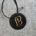 Custom Swing Garment Tags Special Cardboard Hang Tag with Gold Foil Logo and Hot Stamping Printed Logo