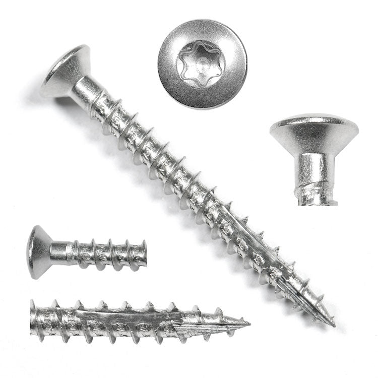 ST 3.5 4.8 4.2 5.2 A2 A4 Flat Head Countersunk Torx Screw Cut End Wood Screw