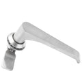 Cabinet Hardware Stainless Steel Quarter Turns Metal Lever Door Handle Mechanical Lock for Electric Panels Machine Doors