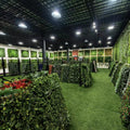 Jungle Style Vertical Artificial Wall Hanging Plant Green Grass Wall for Home Decor Popular Plastic Landscaping