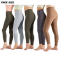 One Size Fits All Yoga Leggins Para Mujer No Front Seam Workout Fitness Gym Yoga Leggings Women