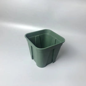 7 Inches 18*18*15.4cm square Gallon Pot Factory Directly Hot Sale Plastic Nursery Pot
