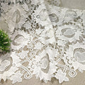 Guipure Cord African Lace Fabric Fabric Lace Fabric Wedding Party Women Dress  Embroidery Tissue Cord Lace