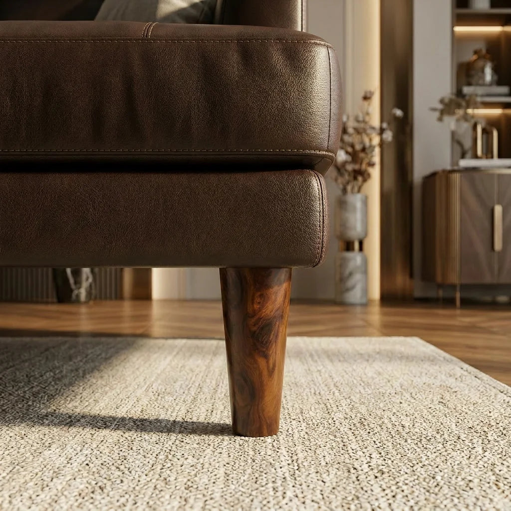 Wholesale Plastic Furniture Leg Sofa Feet With Wood Cover Color Modern Bed Legs