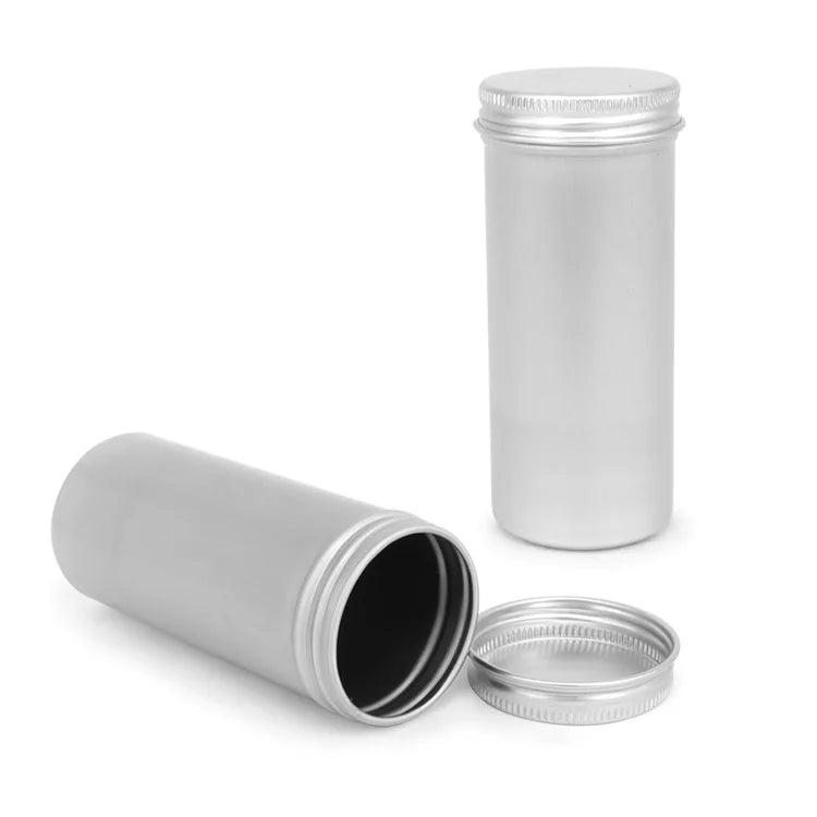 150ml Custom Aluminum Canning Jars Round Empty Aluminum Can Round Cosmetic Sample Metal Container