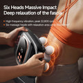 Professional Wireless Deep High-Frequency Six Head Fascia Gun Customized OEM ODM Muscle Vibration Body Massage Tool