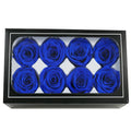 Grade Red Black Colorful Real Touch Forever Eternal Rose 4-6cm Bud in Flower Box-for Valentine's Day or Graduation