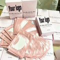Custom Box Sticker Bag for Hydrogel Eye Pads Eyelash Extensions Under Eye Patches Lint Free Eyelash Eye Patch Lashes Extensions