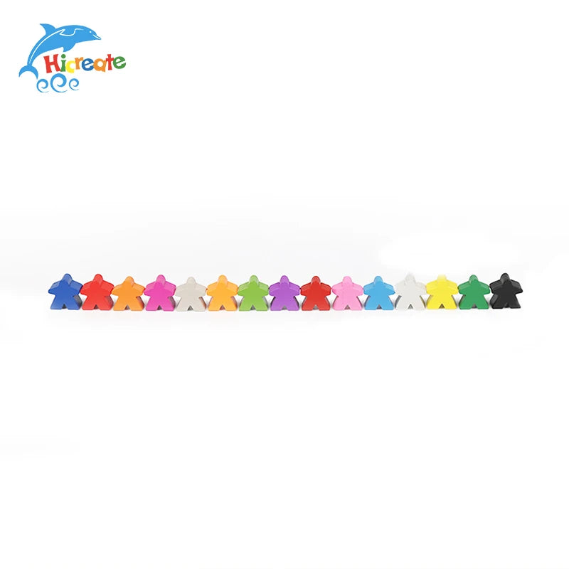 Elegant Custom Wooden Star Pawns New Design by China Suppliers for Card Players' Board Game