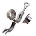 Stainless Steel 0.5" 0.75" 7" 1.5 2 4 7 Inch Tri Clamp Long Weld Ferrule Heavy Duty Clamp Cross