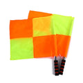 Custom 2-Pcs Set Soccer Training Linesman Flags Command Signal Football Referee Flags Court Equipment