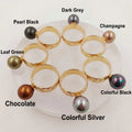 JX32 Hawaii Jewelry Wholesale Black Pearl Ring Gold Filled 14k Samoa Polynesia Jewelry Heirloom Design Ring for Woman Plated