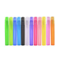 5ml 8ml 10ml 15ml Plastic Frosted Travel Perfume Pen Pink Purple Blue Clear Mini Sample Refillable Perfume Spray Bottle
